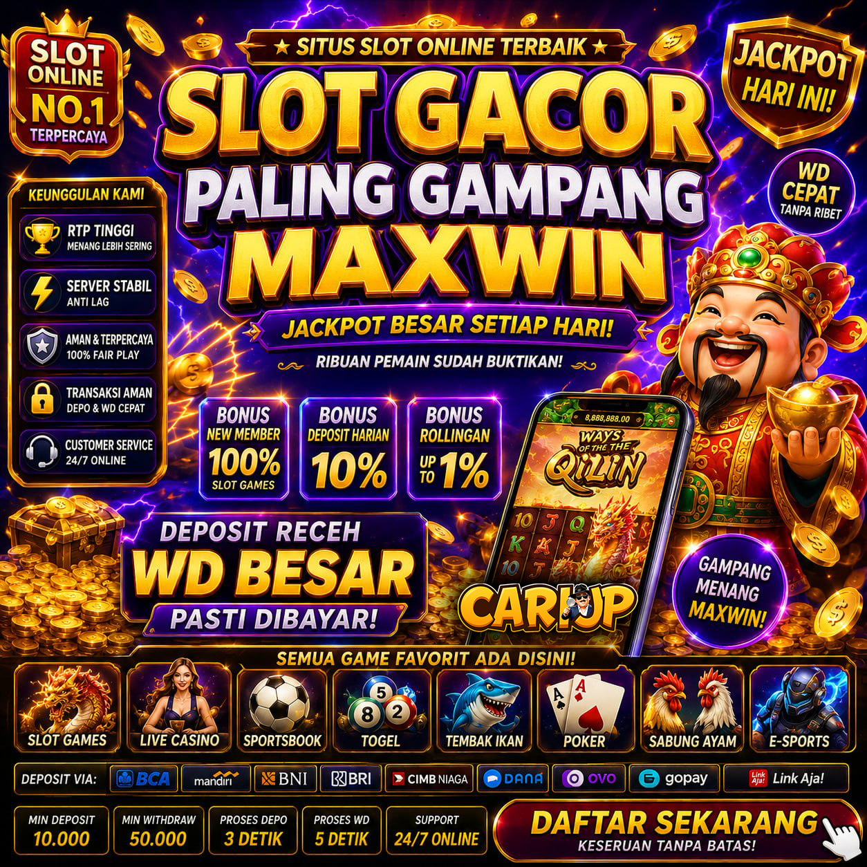 CARIJP | Situs Maxwin Bermartabat Game Istra Bike Menguntungkan Hari ini